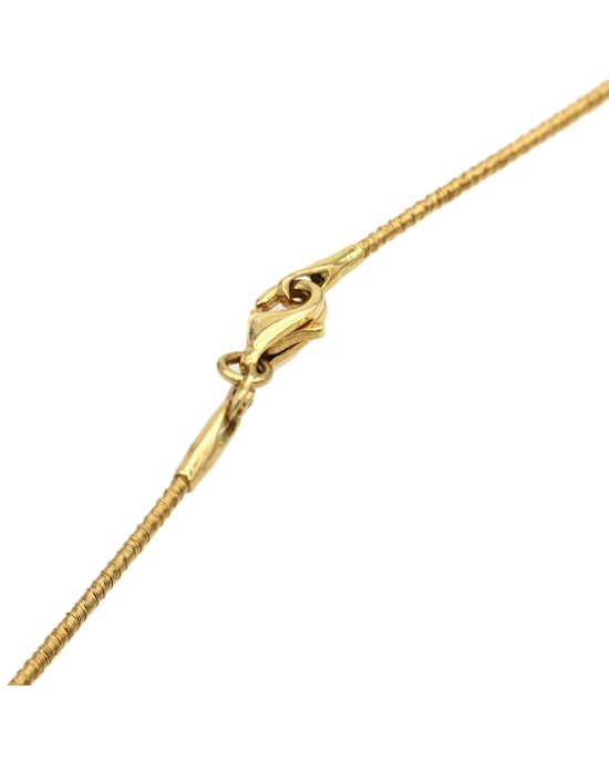 Roberto Coin Diamond Wire Wrapped Open Heart Necklace in White and Yellow Gold
